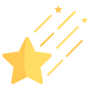 Falling Star free icon for commercial use
