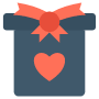 Gift box icon