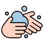 Hand Wash free icon for commercial use