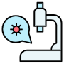 Microscope free icon for commercial use