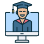 Online Education free icon for commercial use