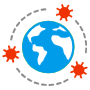 Pandemic Disease free icon for commercial use