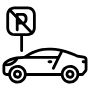 Parking Car free icon for commercial use