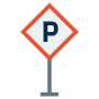 Parking Sign free icon for commercial use
