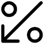 Percent Discount free icon for commercial use