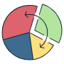 Pie Chart free icon for commercial use