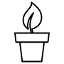 Pot free icon for commercial use