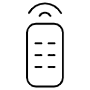 Remote Control free icon for commercial use