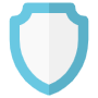 Shield Defense Green Outlined free icon for commercial use