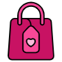 Shopping Bag free icon for commercial use