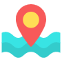 Swimming Pool Location free icon for commercial use