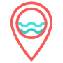 Swimming Pool Location free icon for commercial use