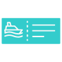 Ticket free icon for commercial use