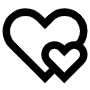 Two Hearts icon