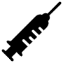 Vaccine free icon for commercial use