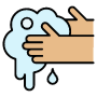 Washing Hands free icon for commercial use