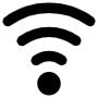Wifi Simple Black icon