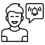 Youtuber free icon for commercial use
