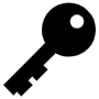 Key free icon for commercial use