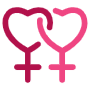 Lesbian Symbol icon