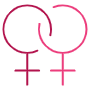 Lesbian Symbol icon
