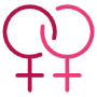 Lesbian Symbol icon