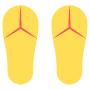 Slippers free icon for commercial use