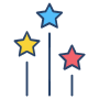 Stars free icon for commercial use