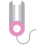 Straightener free icon for commercial use
