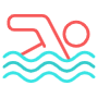 Swimmer free icon for commercial use