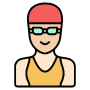 Swimmer Woman icon