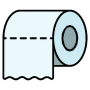 Toilet Paper Roll free icon for commercial use