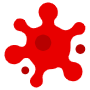Virus free icon for commercial use