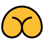 Ass Emoji free icon for commercial use