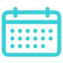 Blue Calendar free icon for commercial use