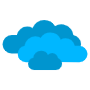 Blue Clouds free icon for commercial use