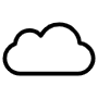 Cloud free icon for commercial use
