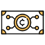 Cryptocurrency free icon for commercial use
