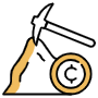 Cryptocurrency Mining icon
