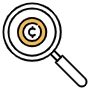 Cryptocurrency Search icon