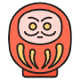 Daruma free icon for commercial use