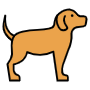Dog free icon for commercial use