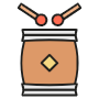 Drum free icon for commercial use