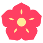 Flower free icon for commercial use