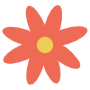Flower free icon for commercial use