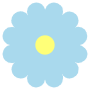 Flower free icon for commercial use