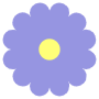 Flower free icon for commercial use