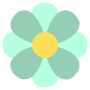 Flower free icon for commercial use