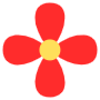 Flower free icon for commercial use