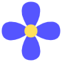 Flower free icon for commercial use